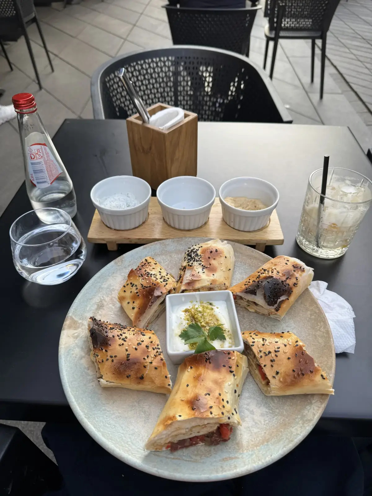 Delicious dinner in Kaunas