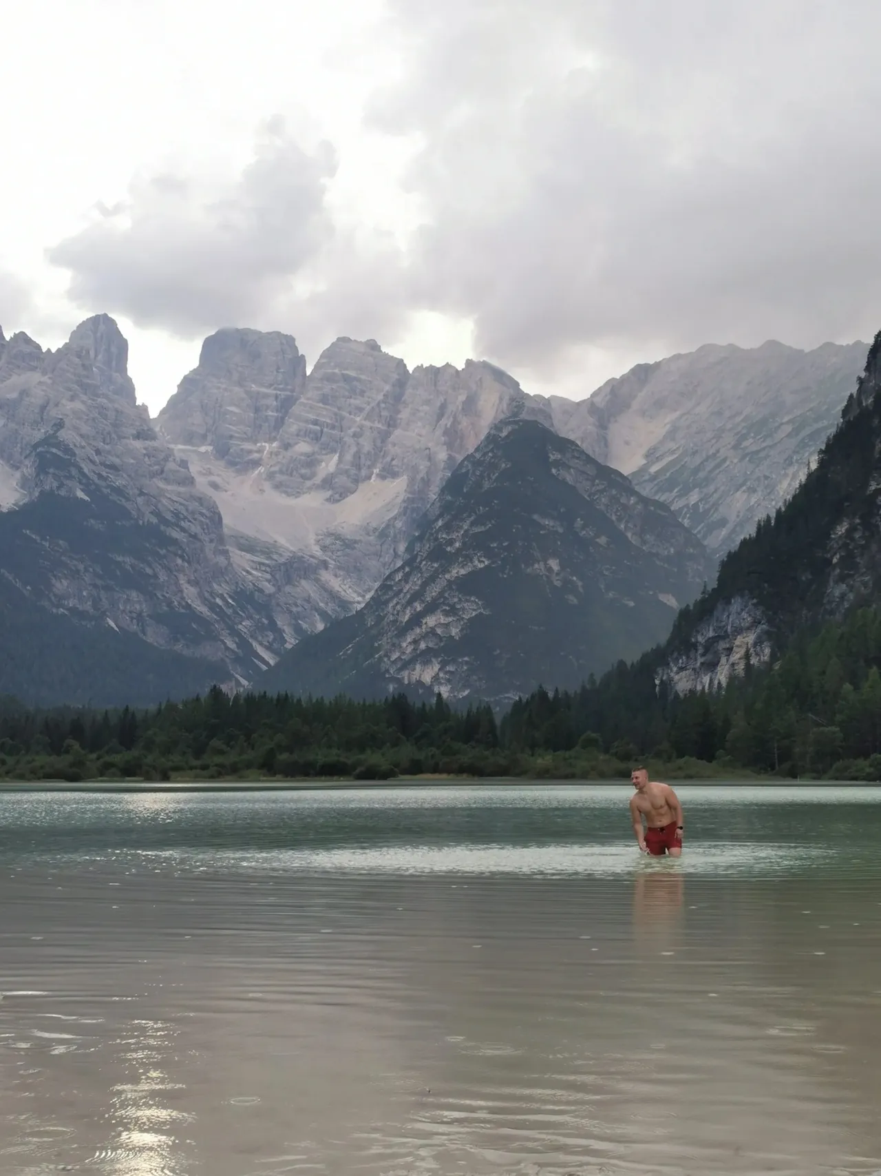 Lago di Landro, Italy.